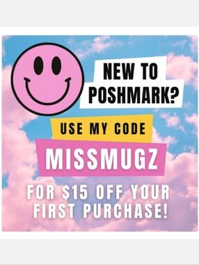 New to Poshmark $15 Off Referral Code